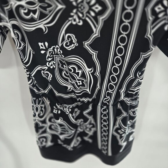 White House Black Market Blousson Wide Sleeve Tunic Top Size XS - Picture 3 of 10